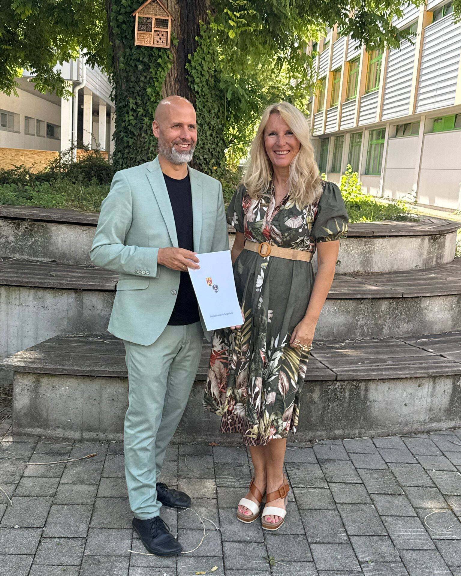 Titel-Verleihung Prof. Emich-Gartner