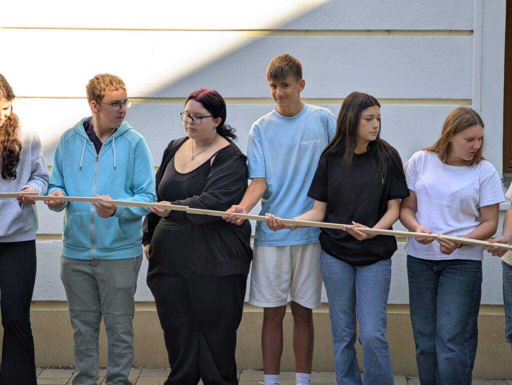 Schüler:innen beim Come Together